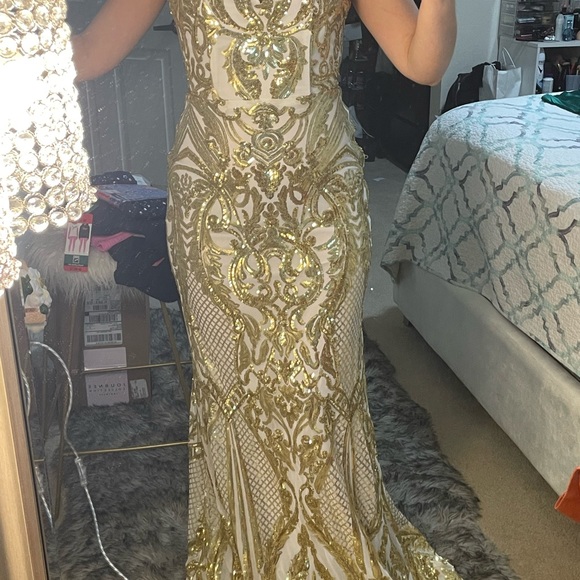 NWT Windsor Dress Jaylene Formal Sequin - Picture 2 of 4